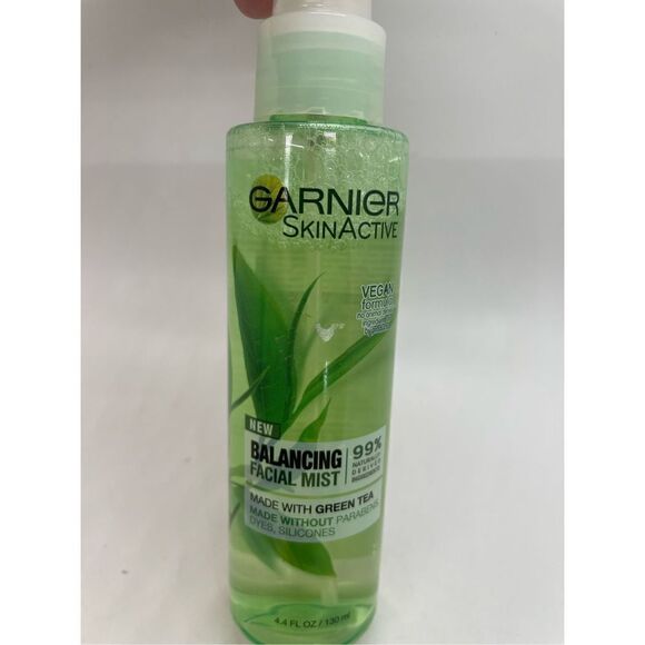 2 Pack Garnier SkinActive FACIAL MIST 4.4oz Balancing 1 GreenT & 1 Hydrating Alo - Picture 3 of 7